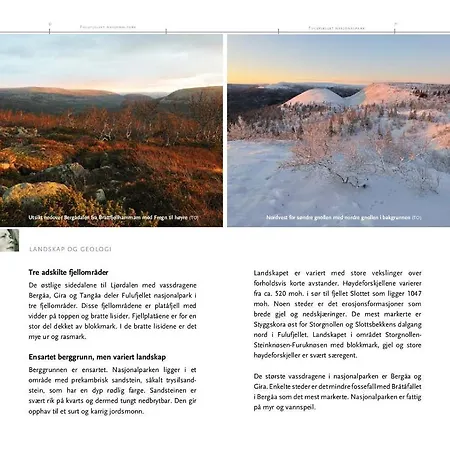 Fulufjellet Nationalpark - Fulufjellets National Parks - Is The Place Where Norway And Sweden Meet In A Large Protected Area